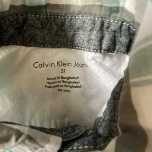 Boys Sz 3- 5 pc Bundle- Osh Kosh Flannel Corduroy, Gap ,Calvin Klein, Marvel-Sz3 - Picture 15 of 16